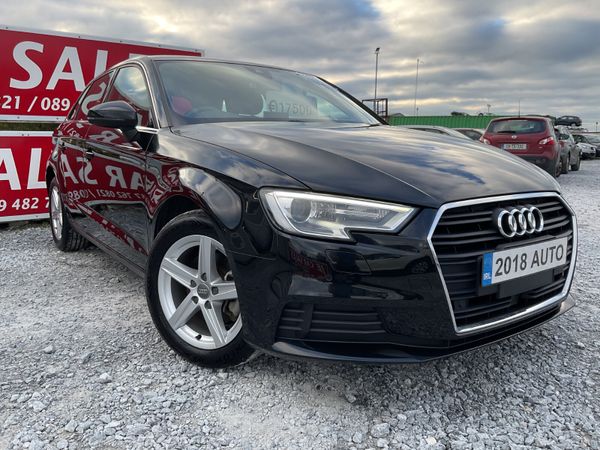 Audi A3 Hatchback, Petrol, 2018, Black