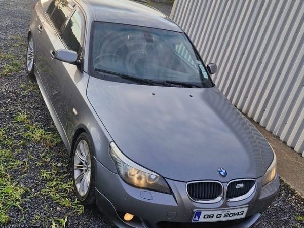 BMW 5-Series Saloon, Diesel, 2008, Grey