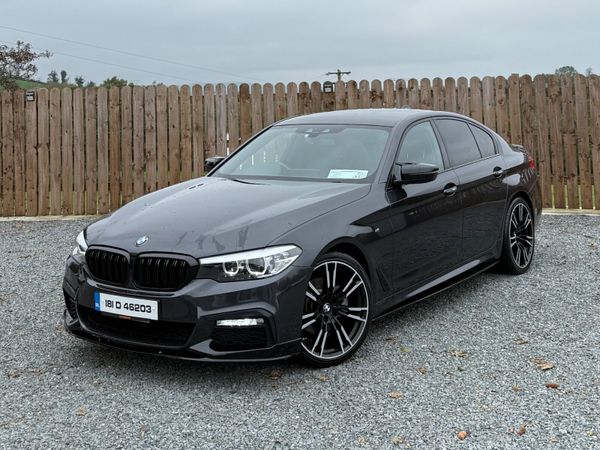 BMW 5-Series Saloon, Diesel, 2018, Grey