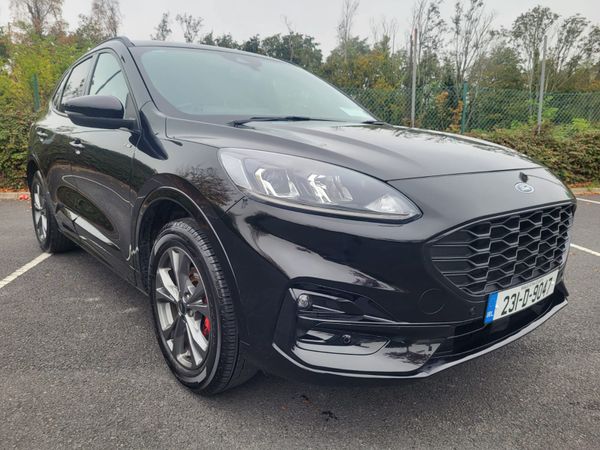Ford Kuga SUV, Petrol Plug-in Hybrid, 2023, Black