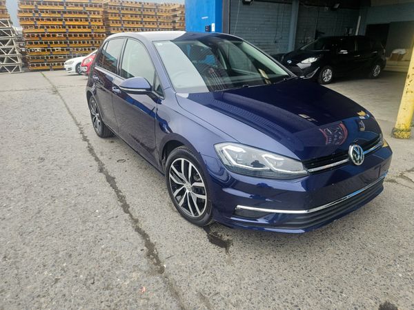 Volkswagen Golf Hatchback, Petrol, 2018, Blue