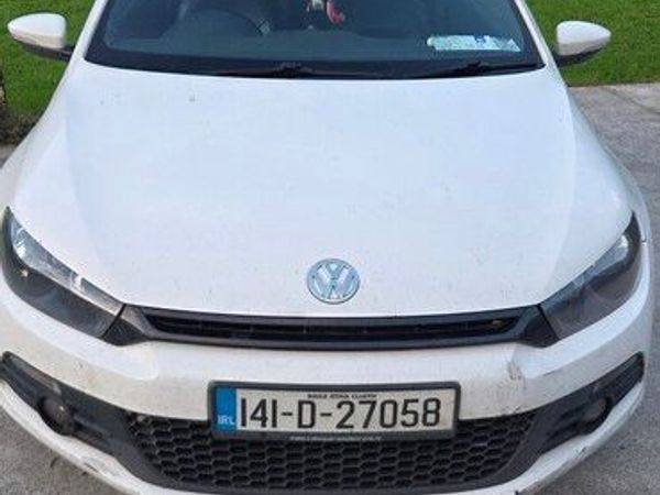 Volkswagen Scirocco Hatchback, Diesel, 2014, White