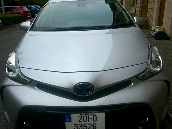 Toyota Prius MPV, Petrol Hybrid, 2020, Silver