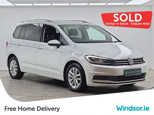 Volkswagen Touran MPV, Petrol, 2018, White