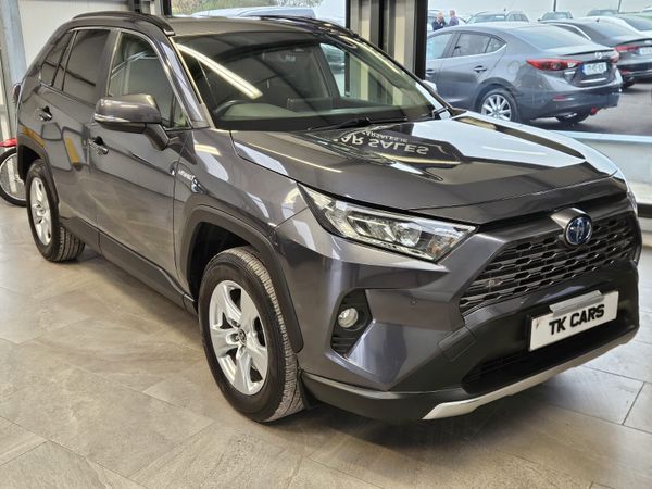 Toyota RAV4 SUV, Petrol Hybrid, 2021, Grey