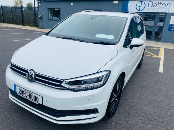 Volkswagen Touran MPV, Diesel, 2020, White