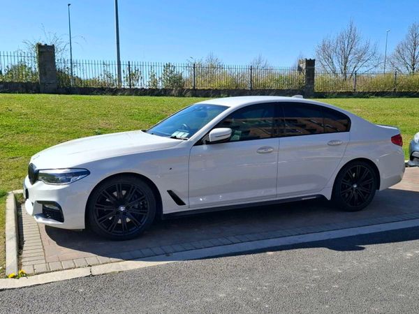 BMW 5-Series Saloon, Diesel, 2017, White