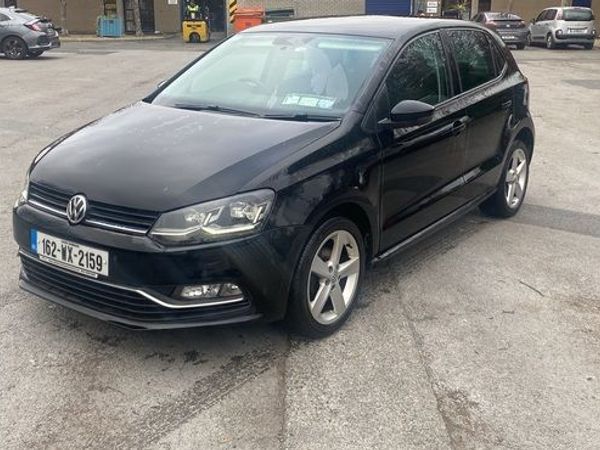 Volkswagen Polo Hatchback, Diesel, 2016, Black