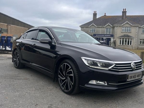 Volkswagen Passat Saloon, Diesel, 2019, Black