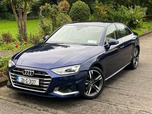 Audi A4 Saloon, Diesel, 2021, Blue