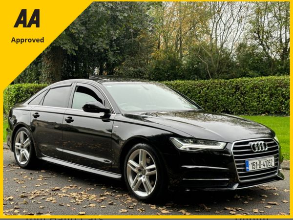 Audi A6 Saloon, Diesel, 2015, Black
