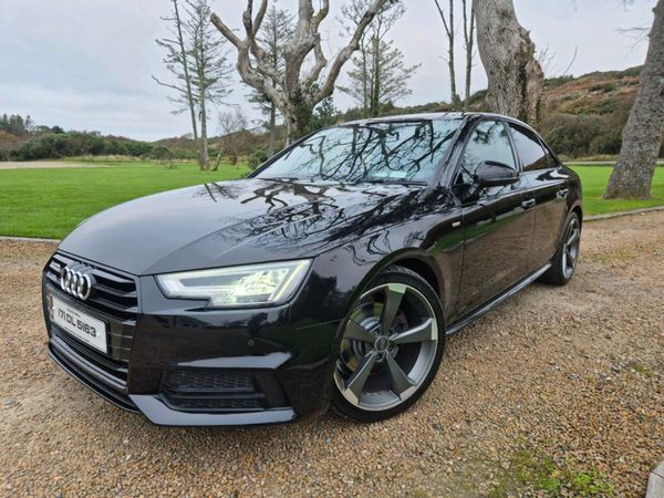Audi A4 Saloon, Diesel, 2017, Black