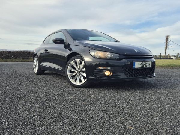 Volkswagen Scirocco Hatchback, Diesel, 2011, Black