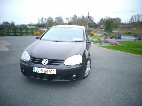 Volkswagen Golf Hatchback, Petrol, 2007, Black