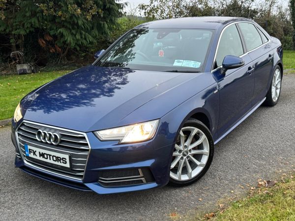 Audi A4 Saloon, Diesel, 2016, Blue