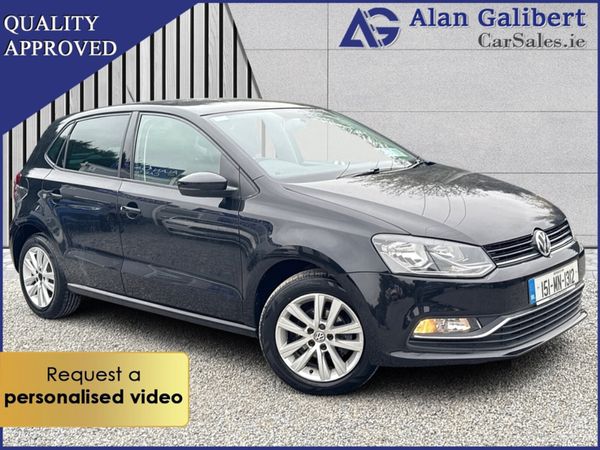 Volkswagen Polo Hatchback, Diesel, 2015, Black