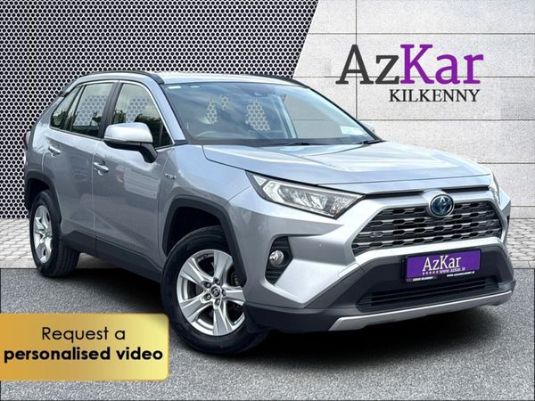 Toyota RAV4 SUV, Petrol Hybrid, 2021, Grey