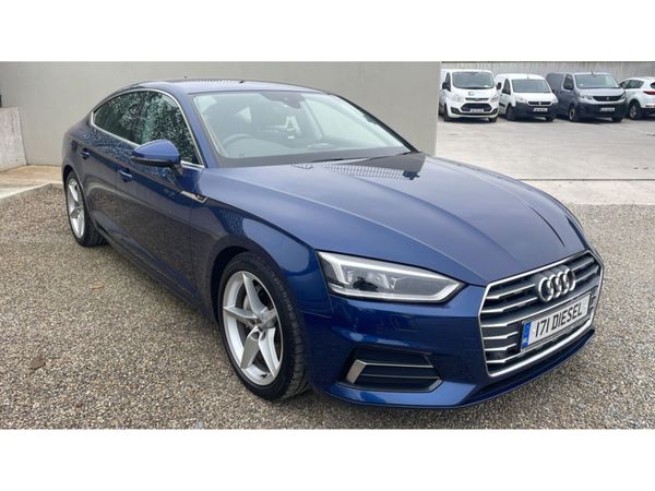 Audi A5 Hatchback, Diesel, 2017, Blue