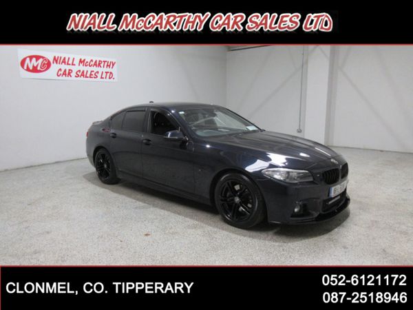 BMW 5-Series Saloon, Diesel, 2016, Black
