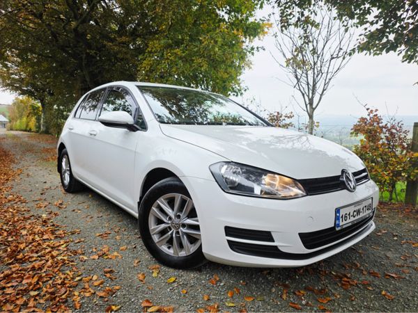 Volkswagen Golf Hatchback, Diesel, 2016, White