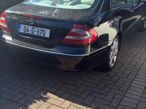 Mercedes-Benz CLK Coupe, Petrol, 2004, Black