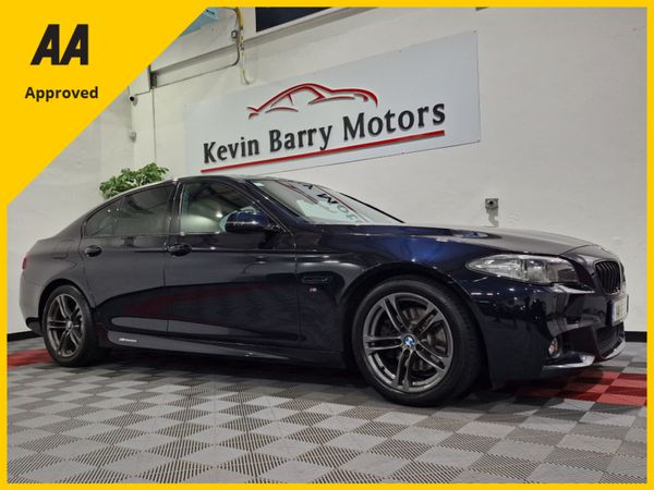 BMW 5-Series Saloon, Diesel, 2014, Black