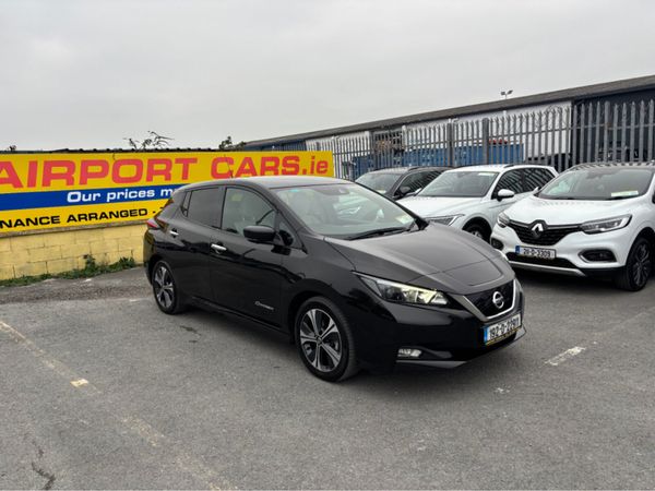 Nissan Leaf Hatchback, Electric, 2019, Black