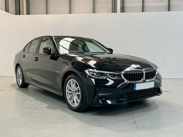 BMW 3-Series Saloon, Petrol Hybrid, 2021, Black