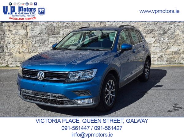 Volkswagen Tiguan SUV, Petrol, 2017, Blue