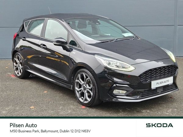 Ford Fiesta Hatchback, Petrol, 2018, Black