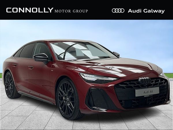 Audi A6 Saloon, Petrol Plug-in Hybrid, 2026, Red