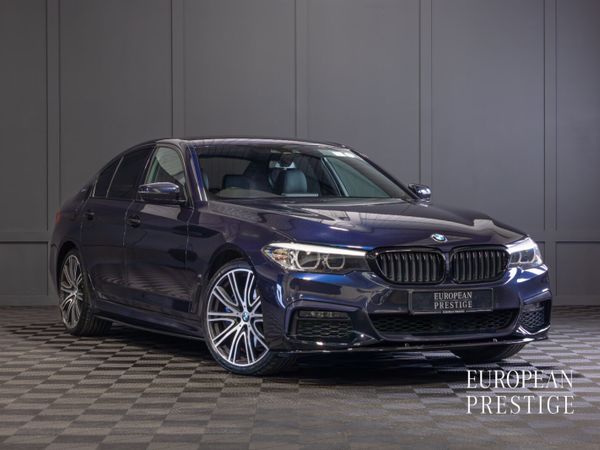 BMW 5-Series Saloon, Petrol Plug-in Hybrid, 2019, Black