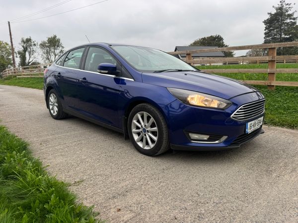 Ford Focus Saloon, Diesel, 2016, Blue