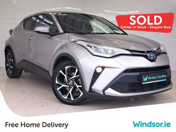 Toyota C-HR Crossover, Petrol Hybrid, 2020, Silver