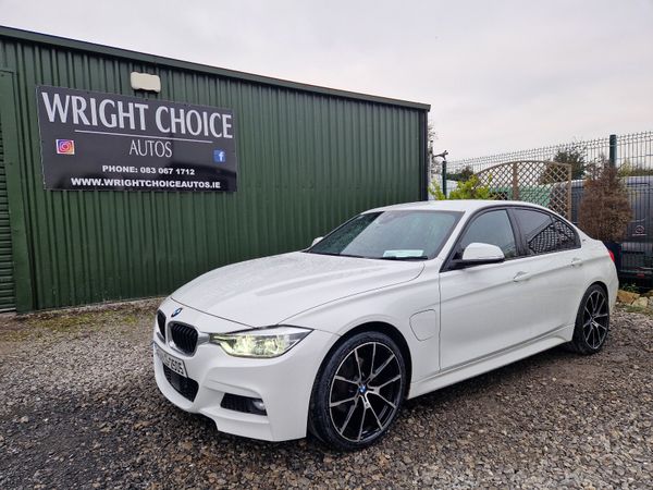 BMW 3-Series Saloon, Petrol Plug-in Hybrid, 2016, White