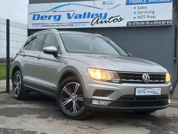 Volkswagen Tiguan SUV, Diesel, 2016, Silver