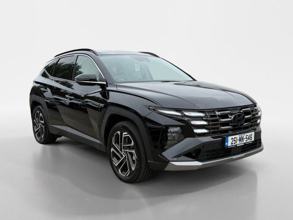 Hyundai Tucson SUV, Petrol Plug-in Hybrid, 2025, Black