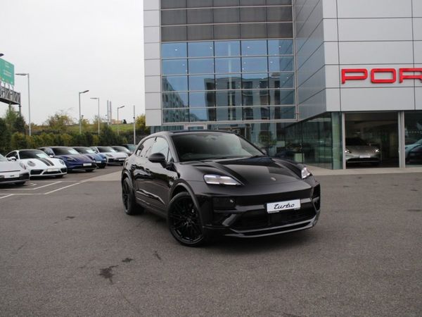 Porsche Macan SUV, Electric, 2025, Black