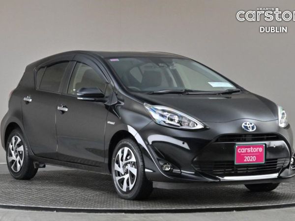 Toyota Aqua Hatchback, Petrol Hybrid, 2020, Black