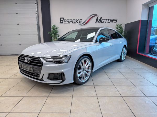 Audi A6 Saloon, Petrol Plug-in Hybrid, 2023, White