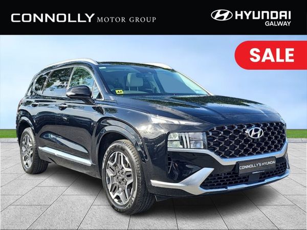 Hyundai Santa Fe SUV, Petrol Plug-in Hybrid, 2023, Black