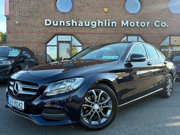 Mercedes-Benz C-Class Saloon, Diesel, 2015, Blue