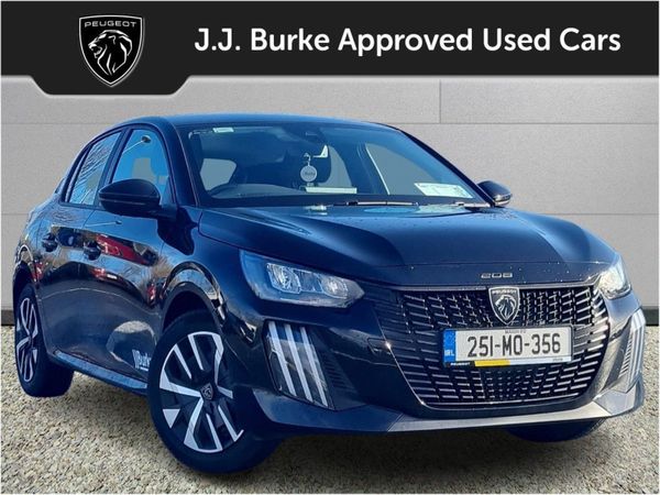 Peugeot 208 Hatchback, Petrol, 2025, Black