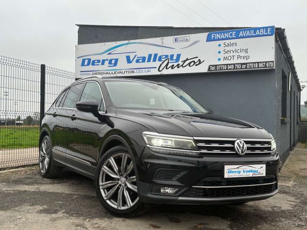 Volkswagen Tiguan SUV, Diesel, 2017, Black