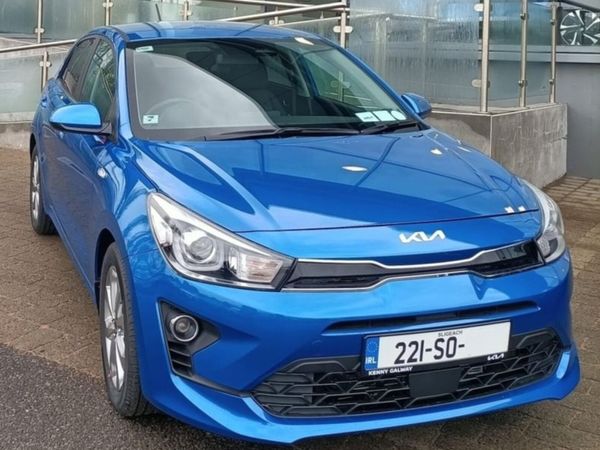 Kia Rio Hatchback, Petrol, 2022, Blue
