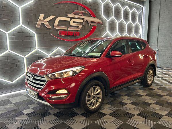 Hyundai Tucson SUV, Diesel, 2017, Red