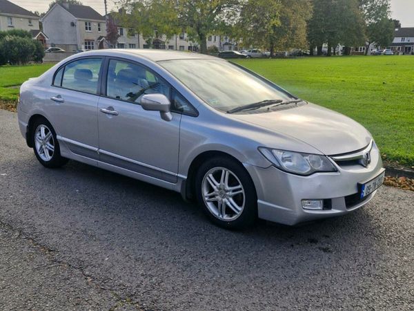 Honda Civic Saloon, Petrol Hybrid, 2009, Silver