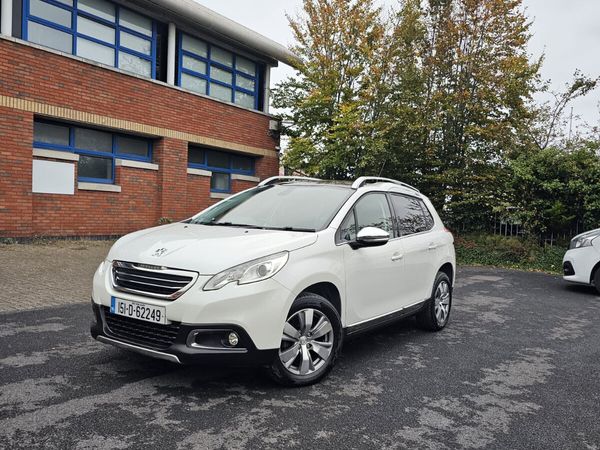 Peugeot 2008 SUV, Petrol, 2015, White