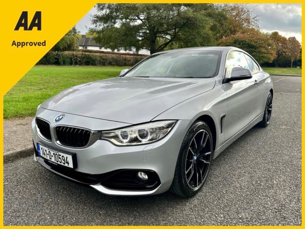 BMW 4-Series Coupe, Diesel, 2014, Silver