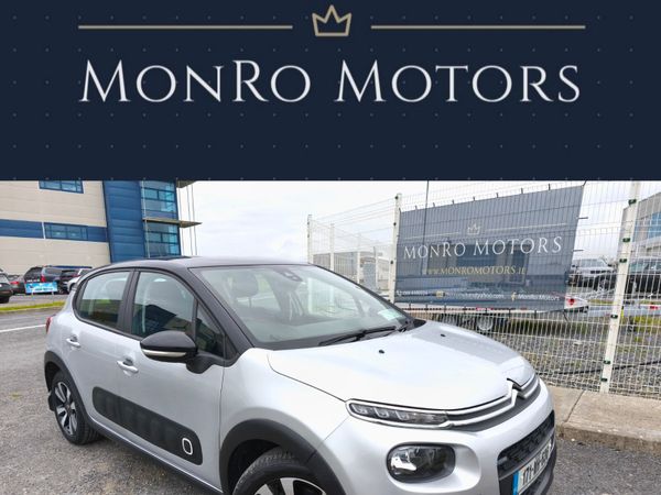 Citroen C3 Hatchback, Petrol, 2017, Grey